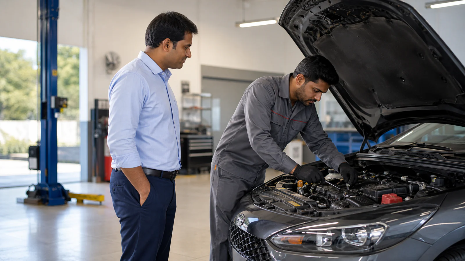 Professional automotive service
