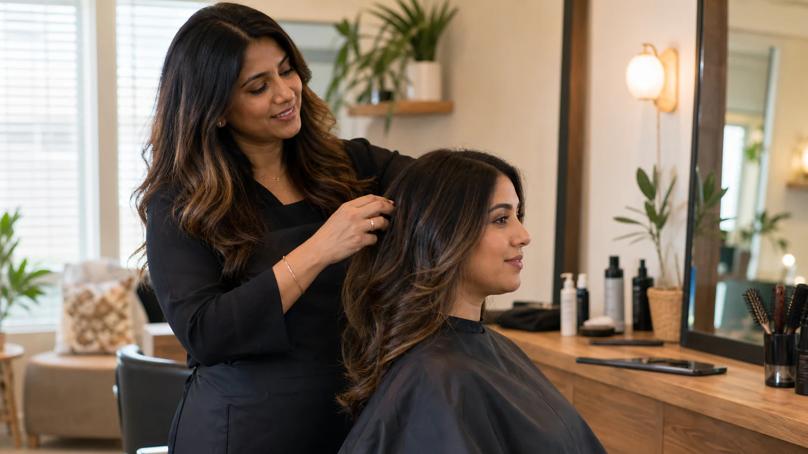 Professional beauty and personal care service