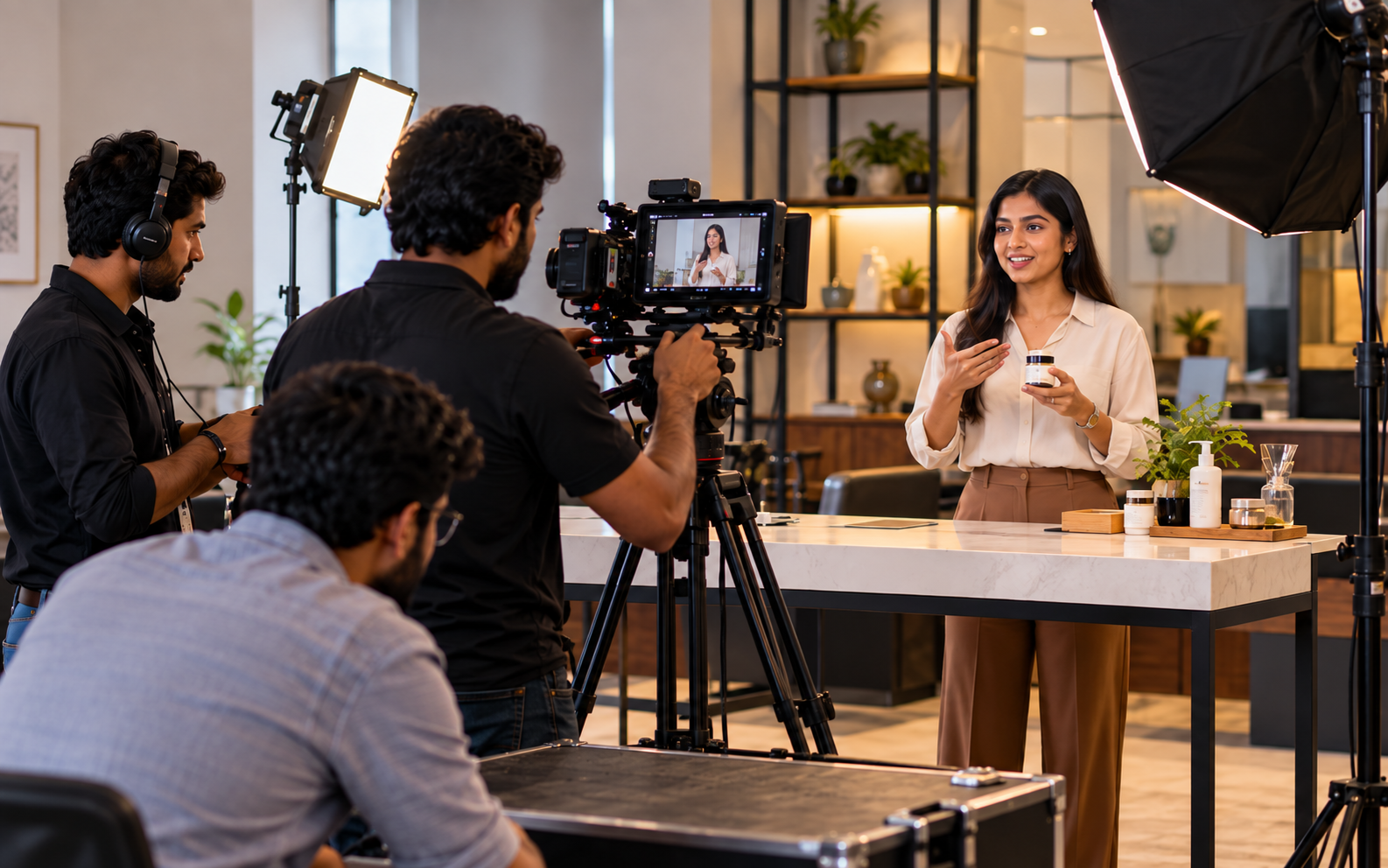 Commercial & Brand Video Production, Corporate Video Production, and Product Video Production