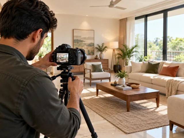 Illustrative real estate photography catalog photograph