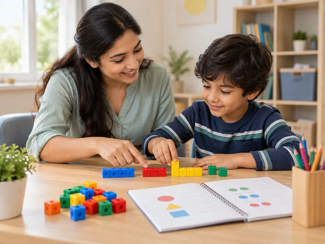 Illustrative elementary school tutoring catalog photograph