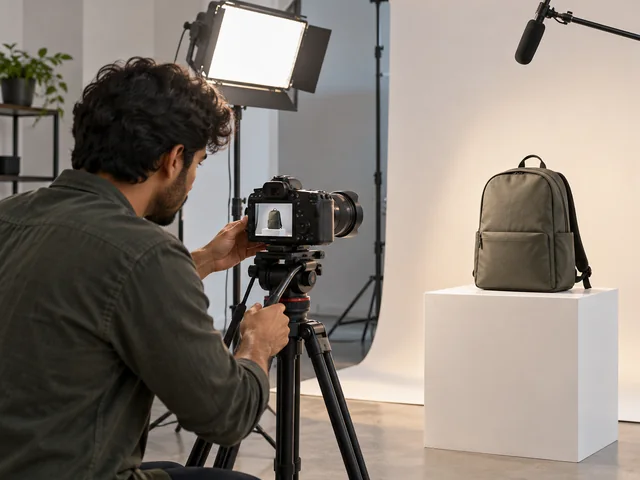 Illustrative commercial & brand video production catalog photograph