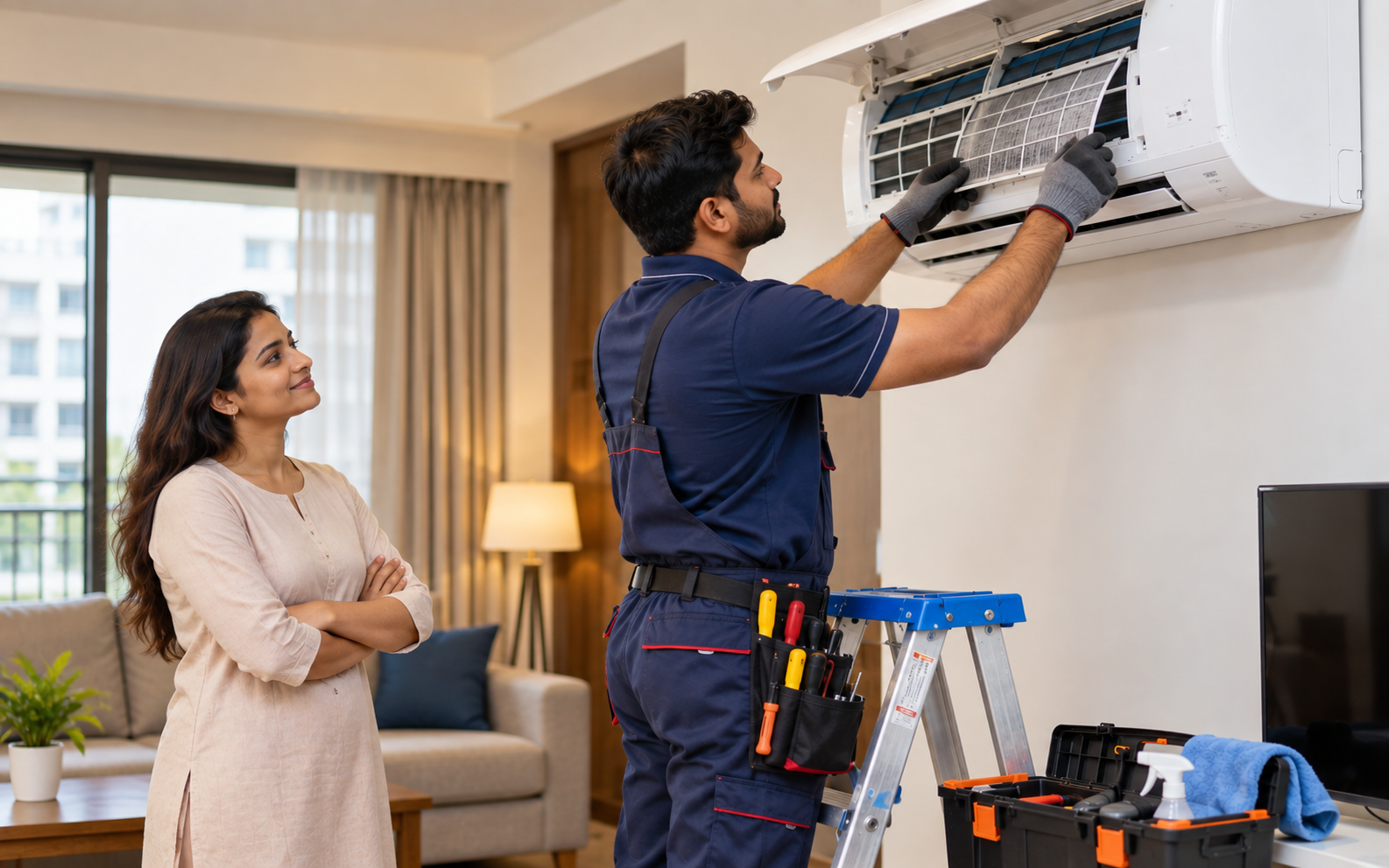 AC Repair & Service, Heating & Furnace Repair, and HVAC Maintenance